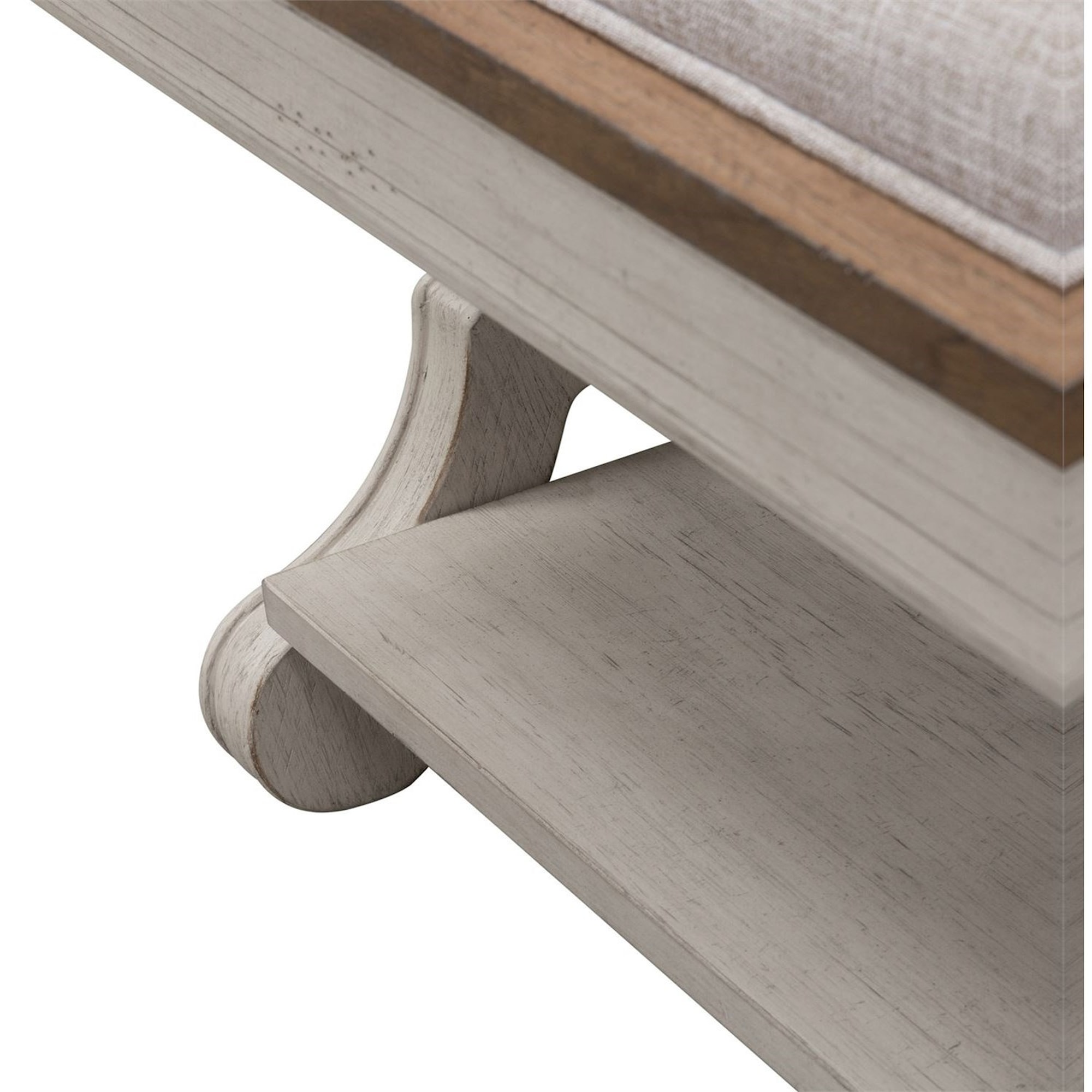 Liberty Furniture Farmhouse Reimagined 652BR47 Farmhouse Bed Bench